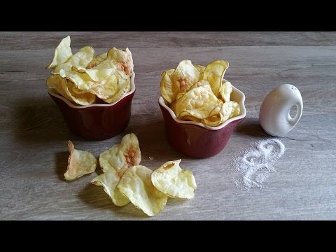 Chips di patate pronte in 3 minuti, zero grassi